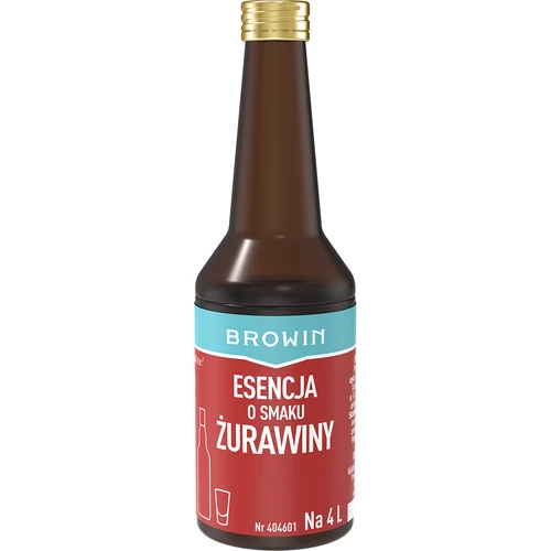 Esencja o smaku żurawiny na 4 L - 40 ml