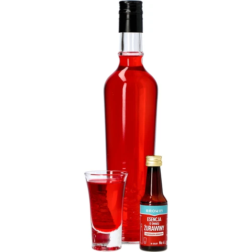 Esencja o smaku żurawiny na 4 L - 40 ml - 4