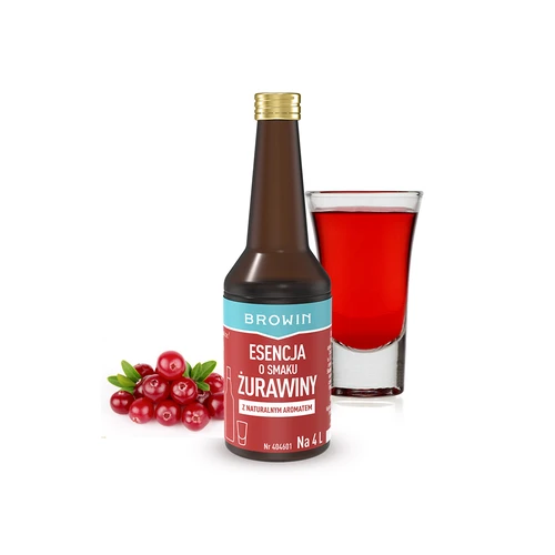 Esencja o smaku żurawiny na 4 L - 40 ml - 3