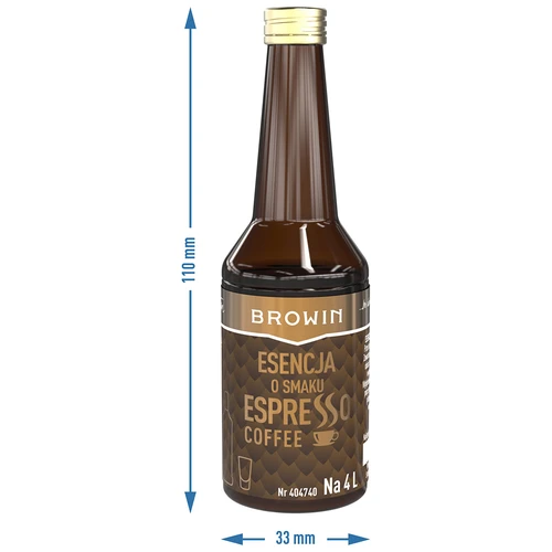 Espresso skonio esencija, skirta 4 l, 40 ml - 6