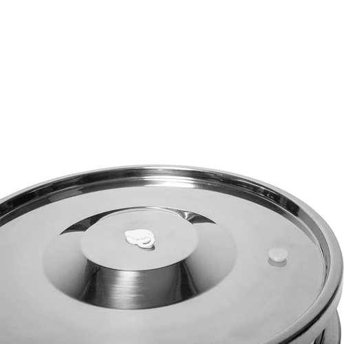 Fermentacijos ir distiliavimo indas - nerūdijančio plieno, 18 l, 5 užsegimų - 10