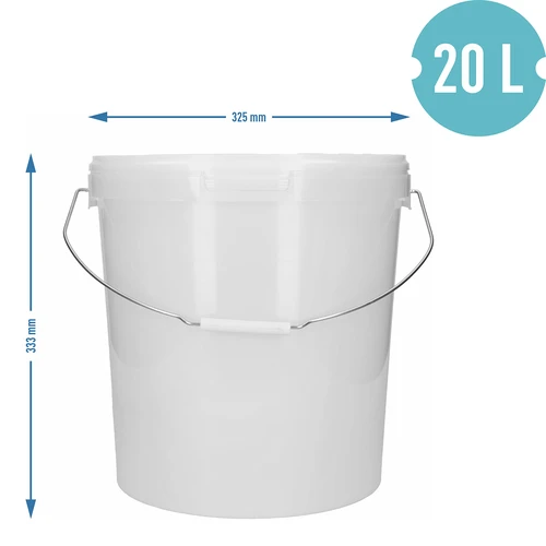 Fermentacinis indas  20 L su dangčiu - 4