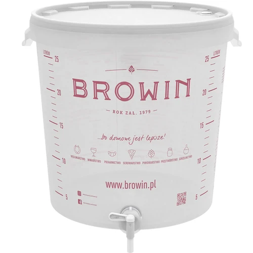 Fermentacinis indas 30 l su dangčiu ir čiaupu - 2