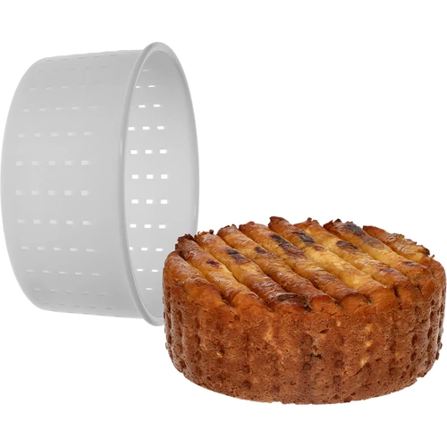 Forma serowarska okrągła Ø15 x 7cm na 1200 g - 5