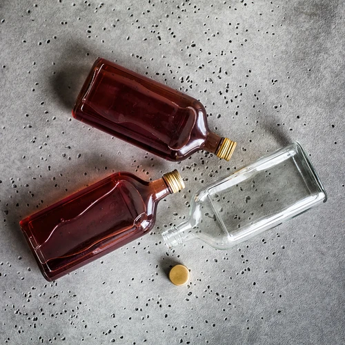 Gertuvės formos butelis 500 ml su užsukamu kamšteliu, 6 vnt. - 13