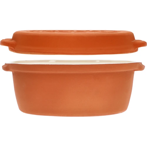 Glazūruotas romėniškas puodas 4,5 L (meandrai) - 4