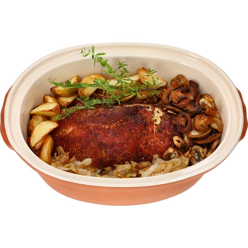 Glazūruotas romėniškas puodas 4,5 L (meandrai) - 11