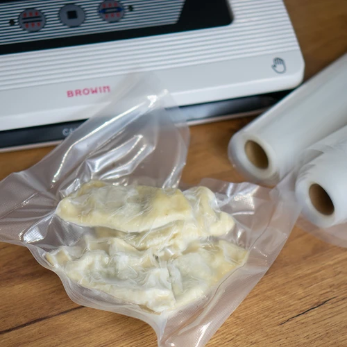 Gofruota rankovinė plėvelė - vakuumavimo aparatui, 25 x 600 cm - 11