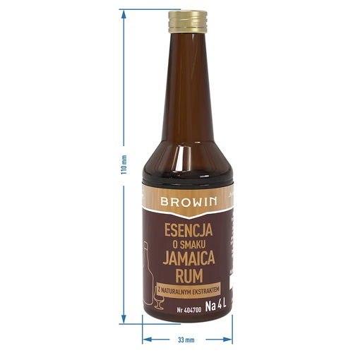 Gold esencija Jamaikos romo skonio, skirta 4 L, 40 ml - 7
