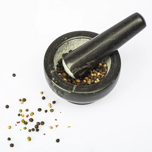 Granitinė virtuvinė grūstuvė - 10 cm - 3