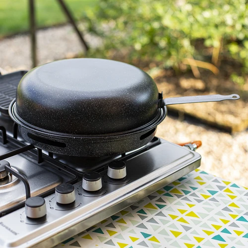 Grilio keptuvė su grotelėmis - 6