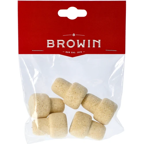 Grybo formos kamštis iš kamštienos d 19 mm - 5 vnt. - 2