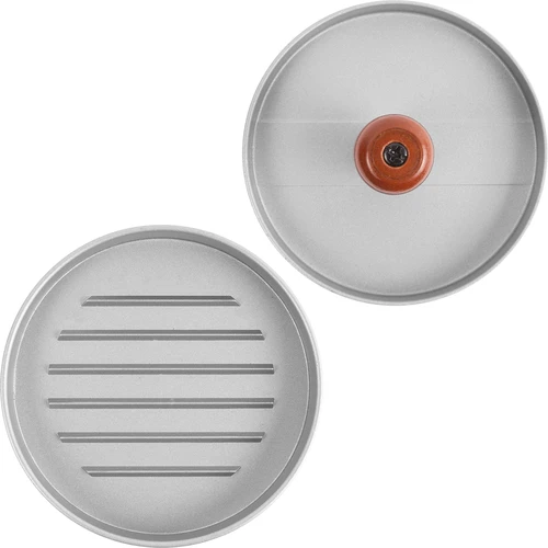 Hamburgerių presas – aliuminis, skersmuo 12 cm - 4