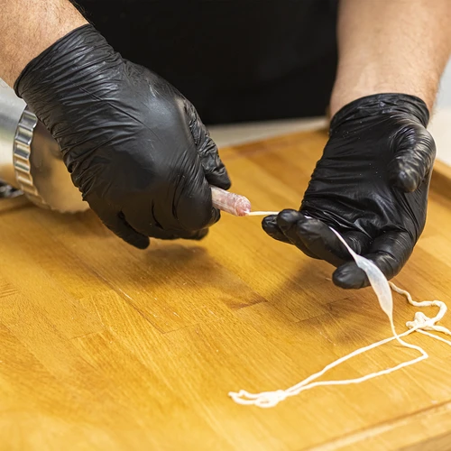 Horizontalus 2,5 kg dešrų kimštuvas su silikoniniu stūmokliu - 12