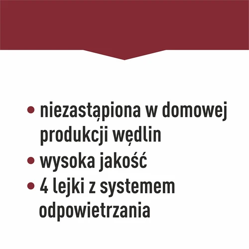 Horizontalus dešrų kimštuvas 1,5 kg su silikoniniu stūmokliu - 17