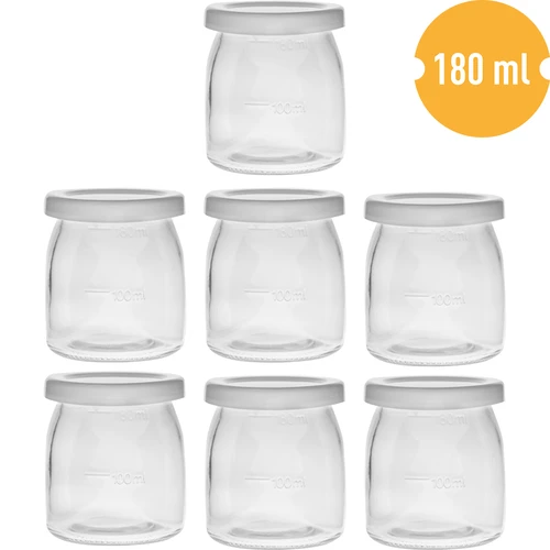 Jogurto gaminimo aparatas su termostatu, 7 stiklainėlių, 1,3 l - 6