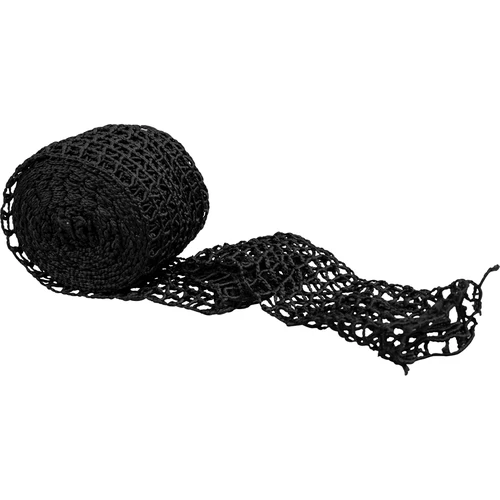 Juodas mėsos rišimo tinklelis, 18 cm x 5 m, atsparus temperatūrai iki 220 °C