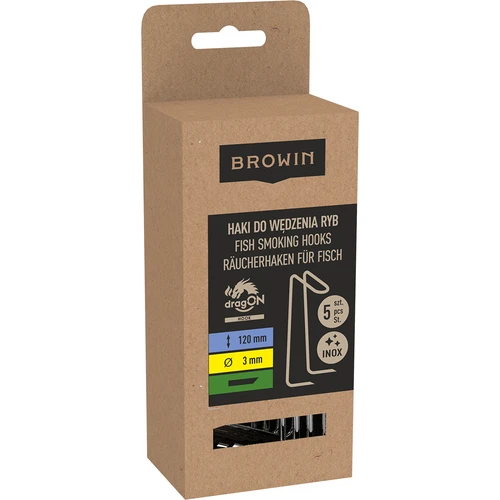 Kabliai žuvims rūkyti - dvigubi - 5 vnt. - 3