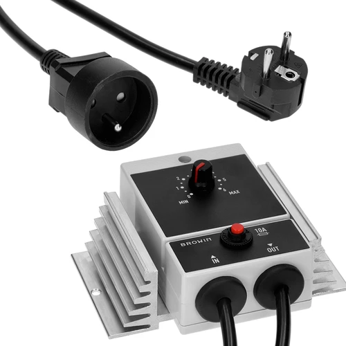 Kaitinimo elemento galios reguliatorius, iki 2 kW - 2