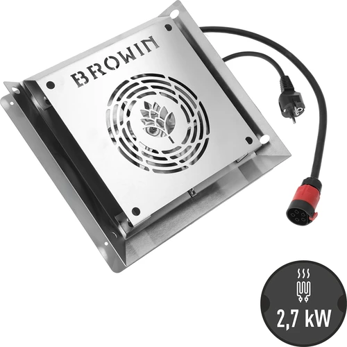 Kaitinimo modulis su ventiliatoriumi, 2,7 kW – lauko rūkykloms