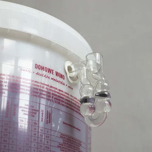 Kampinis fermentacijos vamzdelis fermentaciniams indams - nedūžtantis - 5