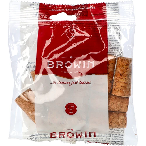 Kamštienos kamštis 21/16 mm 10 vnt. - 3