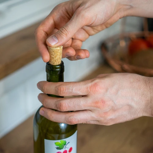 Kamštienos kamštis 21/16 mm 10 vnt. - 5