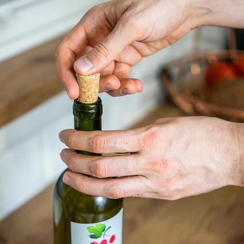 Kamštienos kamštis 23/18 mm, 20 vnt. - 6