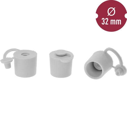 Kamštis balionui fi 32 mm - su uždarymu - 2