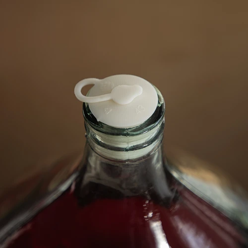 Kamštis demižonui fi 40/43 mm su dangteliu - 6