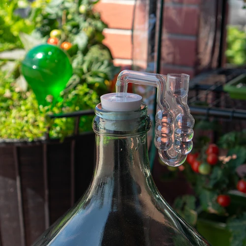 Kamštis demižonui fi 43 mm su uždarymu - 5