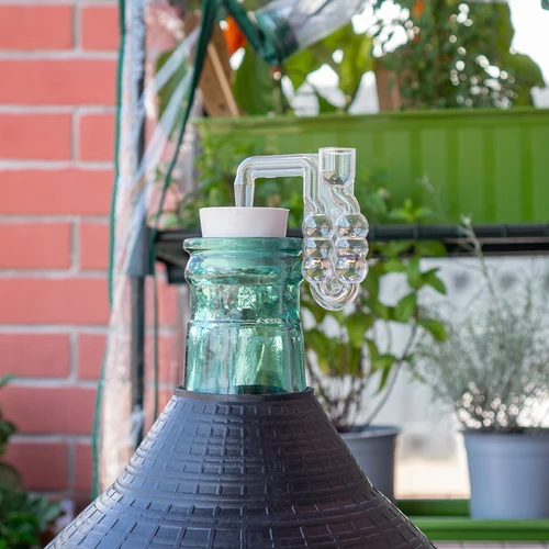 Kamštis demižonui fi 54 mm su uždarymo kamšteliu - 5