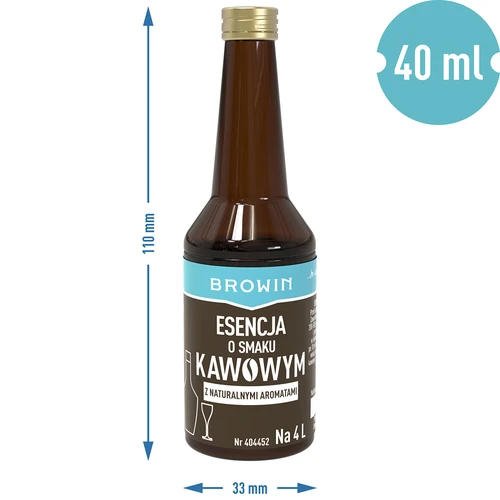 Kavos skonio esencija su natūraliais aromatais, skirta 4 L - 40 ml - 7