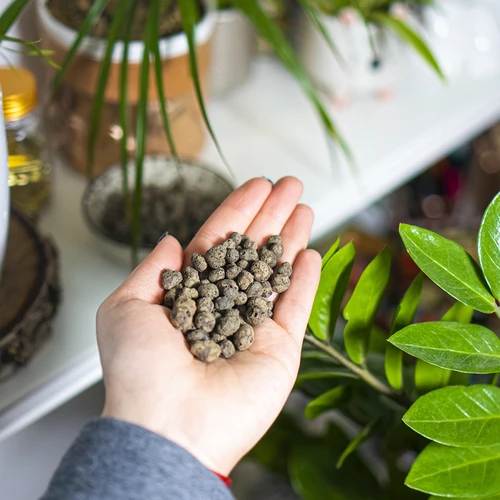 Keramzitas vazoniniams augalams, sodininkystei ir miškams stikle, 4–10 mm, 2 l - 10