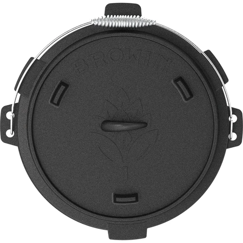 Ketaus pakabinamas katilas su keptuve - 7