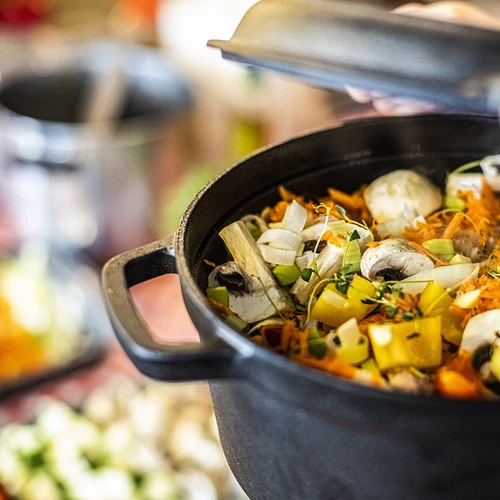 Ketinis puodas su keptuve, 5 L + 1 L - 14