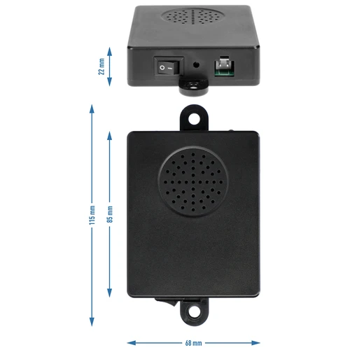 Kiaunių ir graužikų atbaidytuvas automobiliui (ultragarsinis) - 3