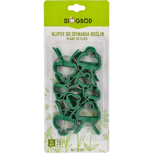 Klipsy do spinania roślin 20szt. (8xduże/12xmałe) - 3
