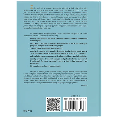 Knyga "Distiliatų kūrimas nuo A iki Ž" (lenkų kalba) - 2