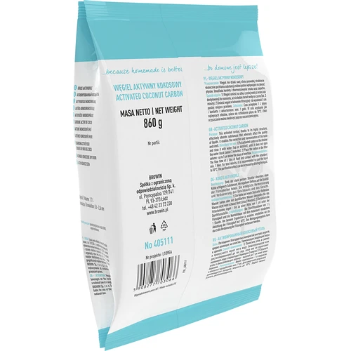 Kokoso kevalo aktyvuota anglis 0,86 kg - 3