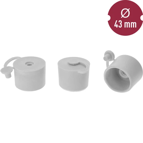 Korek do balonu fi 43 mm z zamknięciem - 2