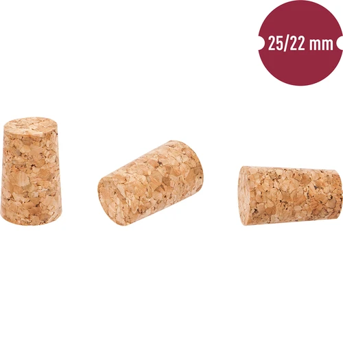 Korek z korka 25/22 mm 20 szt. - 2