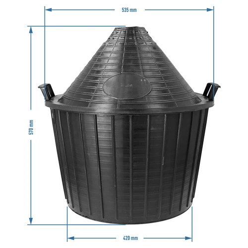 Kosz ogrodowy / do balonu 54l - 3