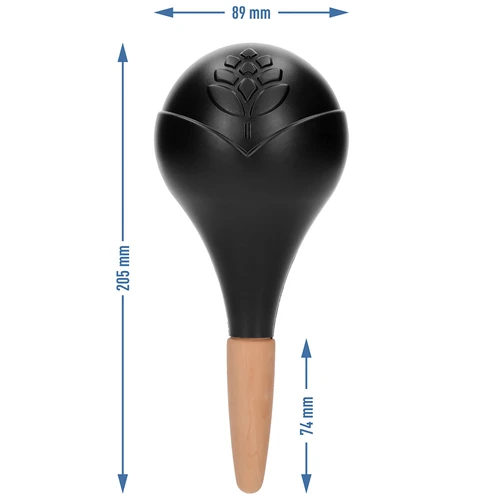Kula nawadniająca do roślin, czarna matowa z ceramiczną nóżką (w opakowaniu) 400 ml - 7