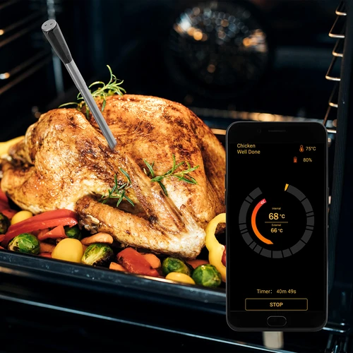Kulinarinis termometras su belaidžiu Bluetooth zondu - 14