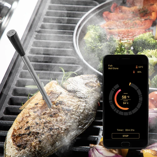 Kulinarinis termometras su belaidžiu Bluetooth zondu - 13