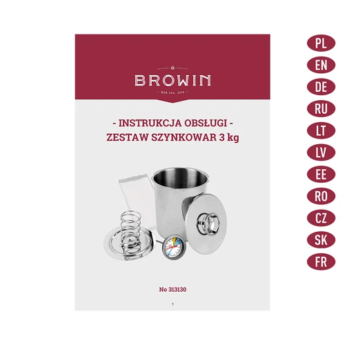 Kumpio virimo aparato rinkinys – Šeimos puota, 3 kg - 13