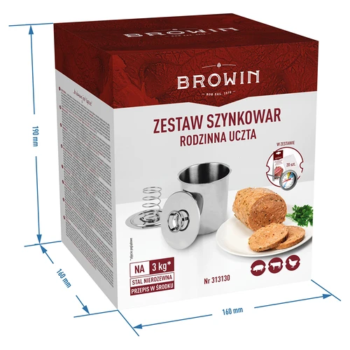 Kumpio virimo aparato rinkinys – Šeimos puota, 3 kg - 12