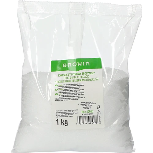 Kwasek cytrynowy spożywczy, 1kg  - 1 