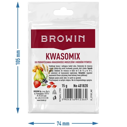 Kwasomix - regulator kwasowości - 4